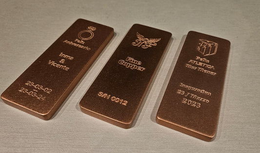 Customizable Fine Copper Ingots