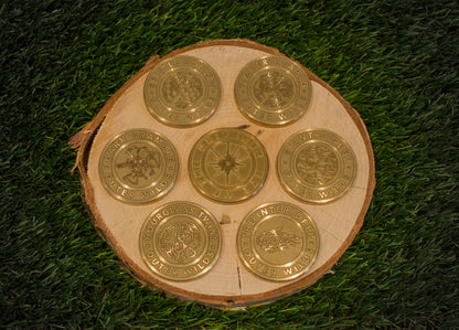 Limited Handcrafted & Laser Engraved Outer Wilds Themed Solid Metal Coins