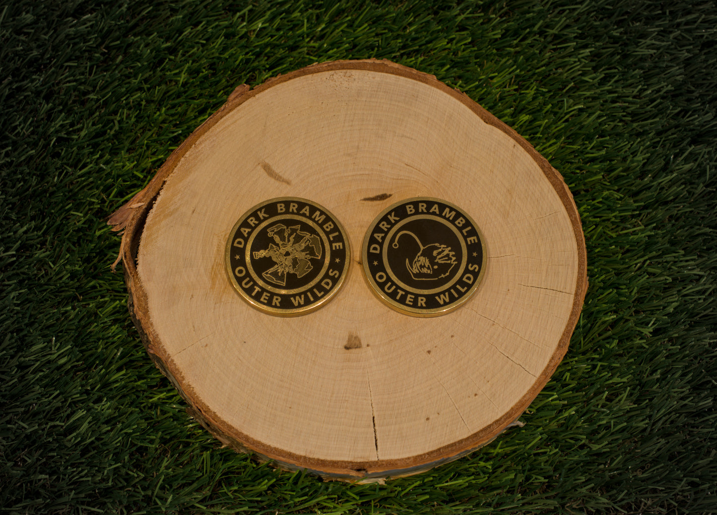 Limited Handcrafted & Laser Engraved Outer Wilds Themed Solid Metal Coins