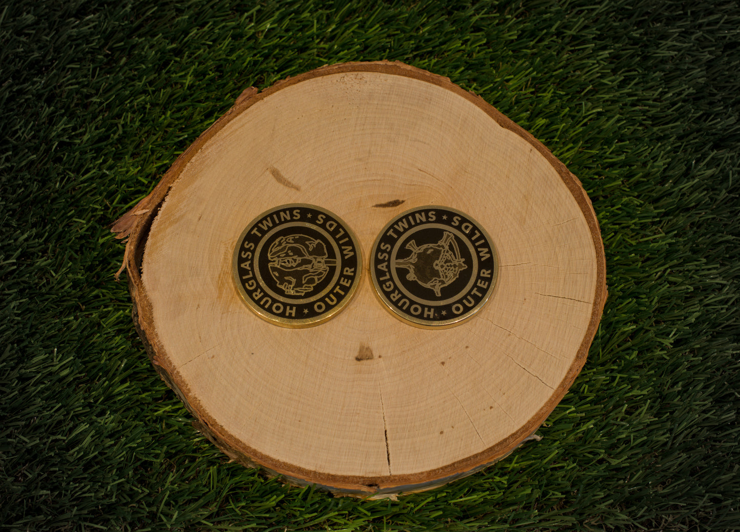 Limited Handcrafted & Laser Engraved Outer Wilds Themed Solid Metal Coins