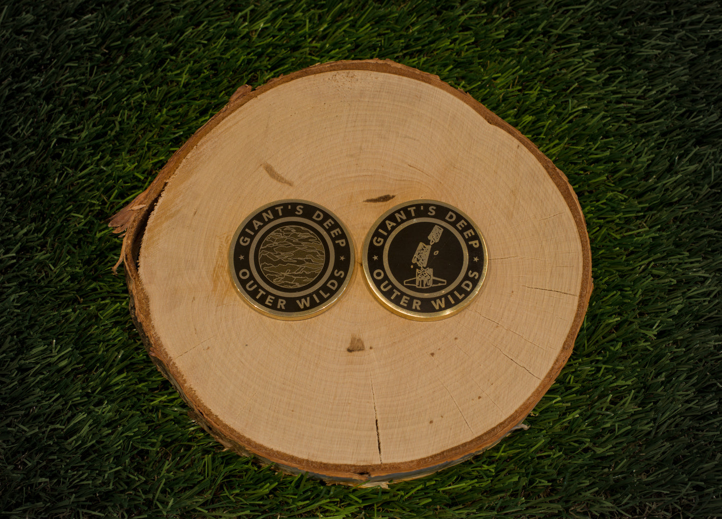 Limited Handcrafted & Laser Engraved Outer Wilds Themed Solid Metal Coins