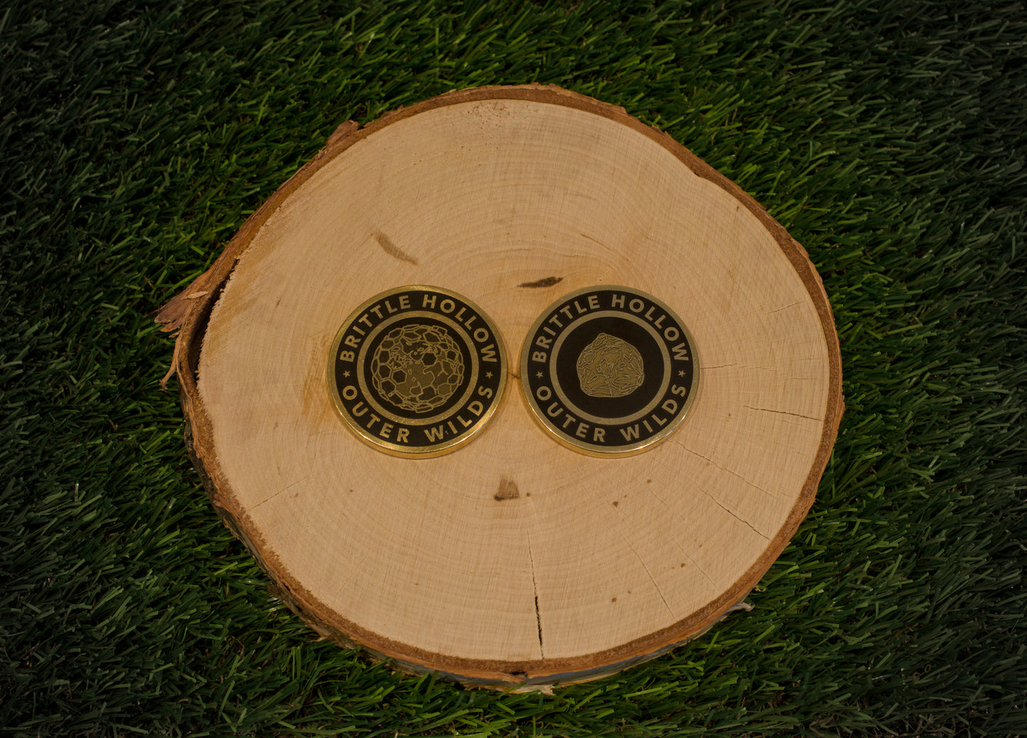 Limited Handcrafted & Laser Engraved Outer Wilds Themed Solid Metal Coins