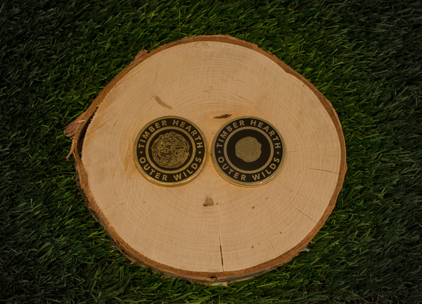 Limited Handcrafted & Laser Engraved Outer Wilds Themed Solid Metal Coins