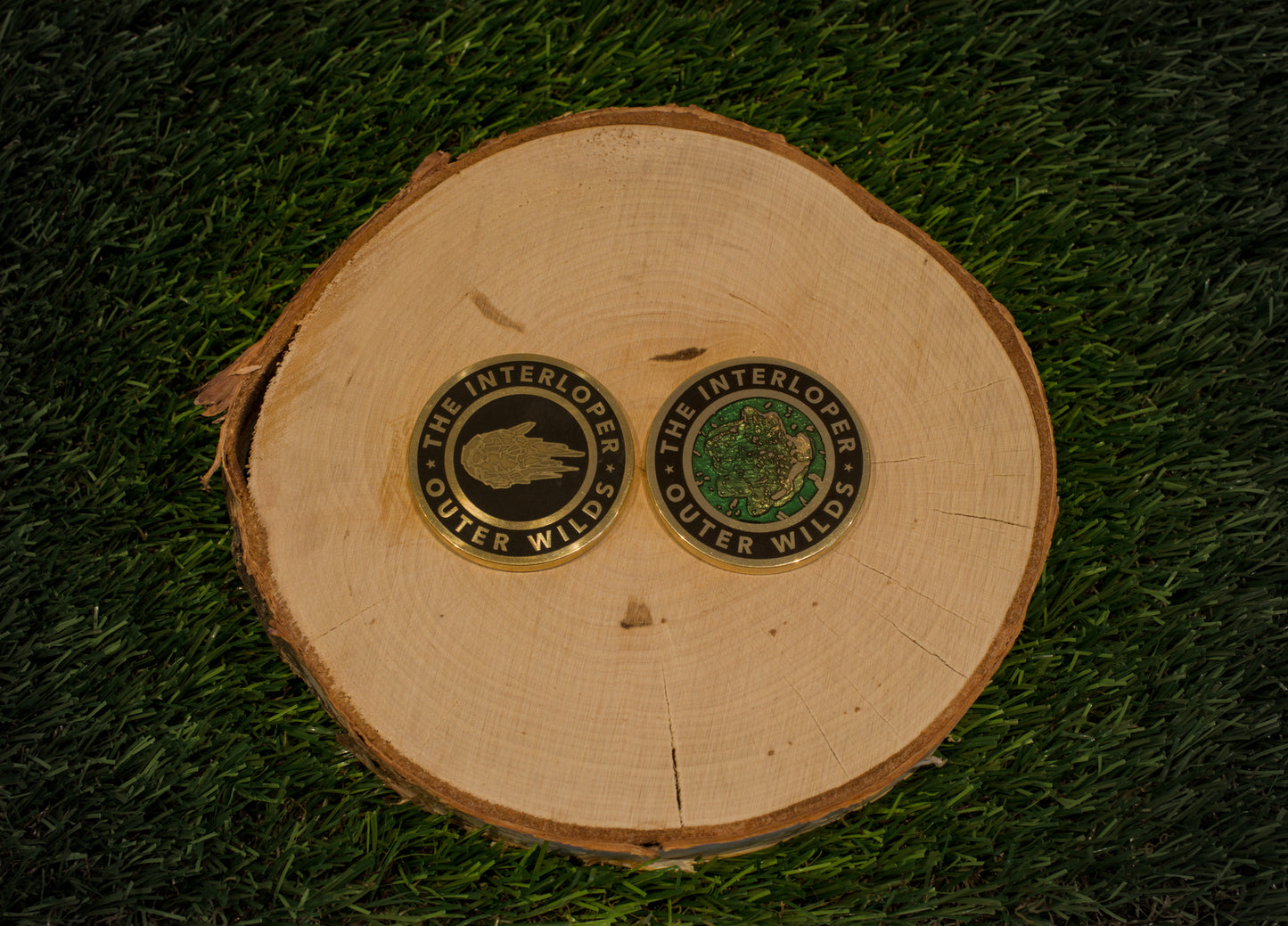 Limited Handcrafted & Laser Engraved Outer Wilds Themed Solid Metal Coins