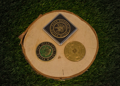 Limited Handcrafted & Laser Engraved Outer Wilds Themed Solid Metal Coins