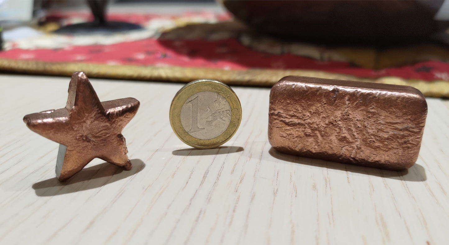 Legacy 1kg Copper Ingots – Nebula Forge